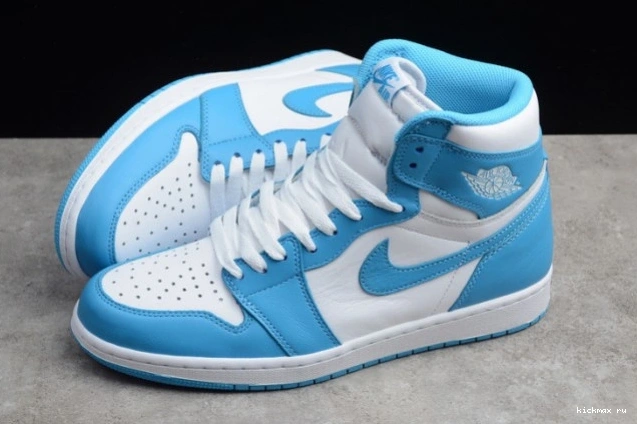 Rep MAX 1 Retro Air Jordan High 555088-117 OG 'UNC' 0707